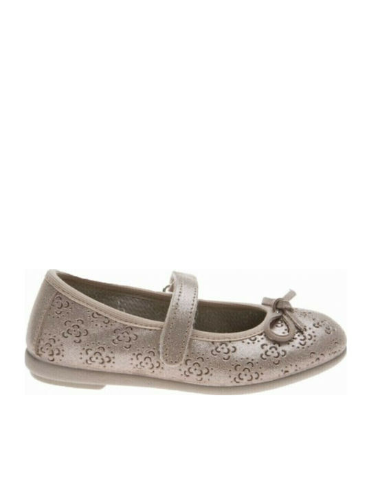 Vulladi Kids Leather Ballerinas with Hoop & Loo...