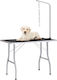 vidaXL Pet Grooming Table Adjustable with 1 Loop Business Furniture 171065