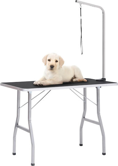 vidaXL Pet Grooming Table Adjustable with 1 Loop Business Furniture 171065