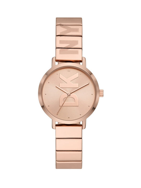 DKNY The Modernist Uhr mit Rose Gold