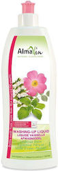 Almawin Organic & Vegan Washing-Up Liquid Wild Rose 1lt