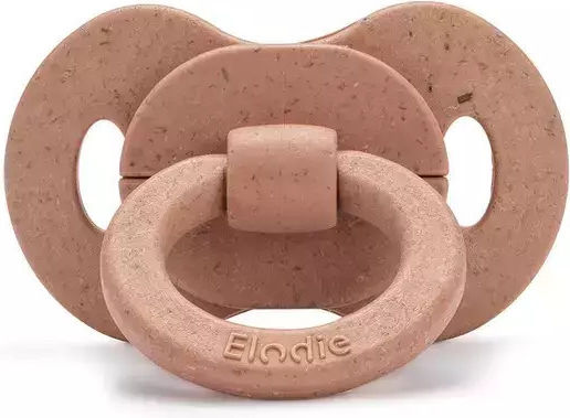 Elodie Details Ορθοδοντική Πιπίλα Σιλικόνης για 0-6 μηνών Bamboo Blushing Pink