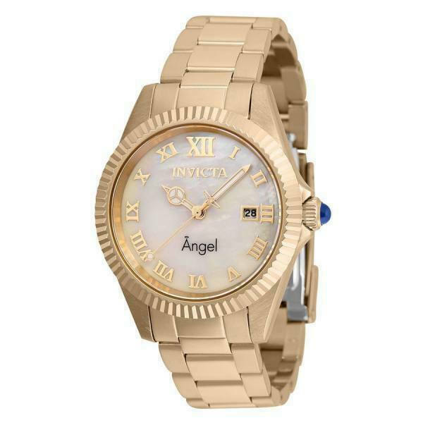 Invicta angel mother store of pearl watch