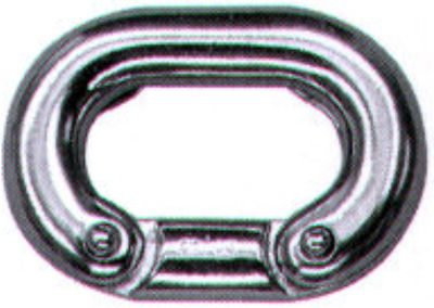 Eval M8308 - M8308-6 Hook Boat Deck Stainless Steel Chain Link Diameter 6mm 10pcs