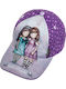 Alouette Kids' Hat Jockey Fabric Santoro Purple