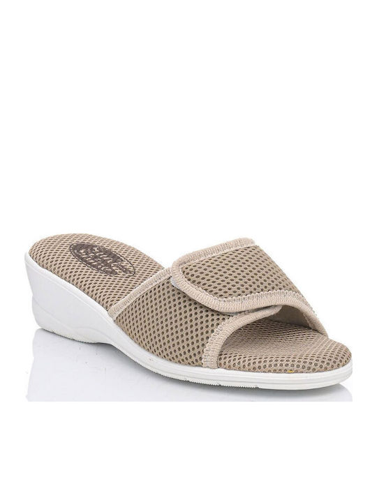 Sunshine Anatomische Damenplattformen Beige
