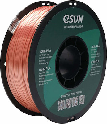 Esun eSilk PLA 3D-Drucker Filament 1.75mm Rose Gold 1kg