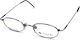Vogue Metal Purple Prescription Eyeglass Frame ...