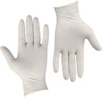 Disposable examination gloves, latex with powder 100 pcs.