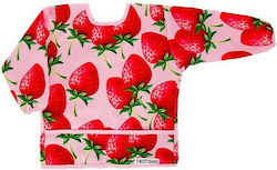 Twistshake Strawberry Coverall Fabric with Hoop & Loop Fastener & Sleeves Red