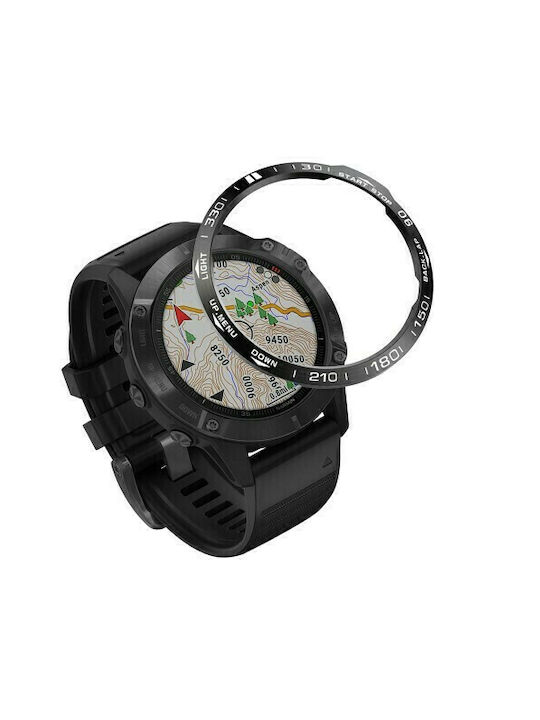 Πλαίσιο Προστασίας Black / White Letter (Garmin Fenix 6)