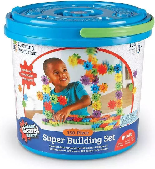 Learning Resources Plastic Construction Toy Super Building for Children 3+ years+ Years
