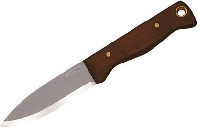 Condor Tool & Knives Bushlore Knife Brown in Leather Sheath