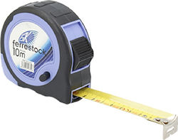 Ferrestock Tape Measure with Auto-Rewind 25mm x 10m