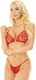 Softline Alexis Секси Комплект Бельо Red
