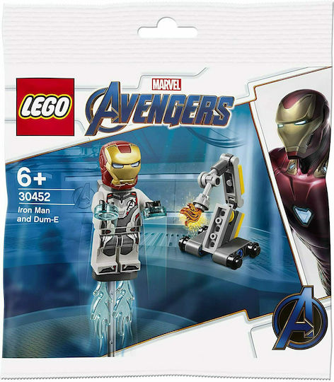 LEGO Super Heroes Iron Man and Dum-E Polybag for 6+ Years