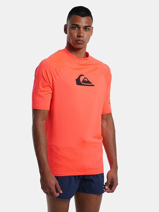 Quiksilver All Time UPF 50 Αντηλιακή Μπλούζα Πορτοκαλί Quiksilver All Time UPF 50 Αντηλιακή Μπλούζα Πορτοκαλί