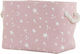 Nef-Nef Homeware 030777 Nursery Storage Basket Pink