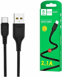Denmen Denmen D23T USB 2.0 USB-C männlich - USB-A 2m Denmen Denmen D23T USB 2.0 USB-C männlich - USB-A 2m