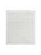 vidaXL Rectangular Bookcase Door made of Solid Wood White 61.5x49.4cm 151154 1pcs
