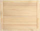vidaXL Rectangular Bookcase Door made of Solid Wood Pine 39.5x59.4cm 151112 1pcs