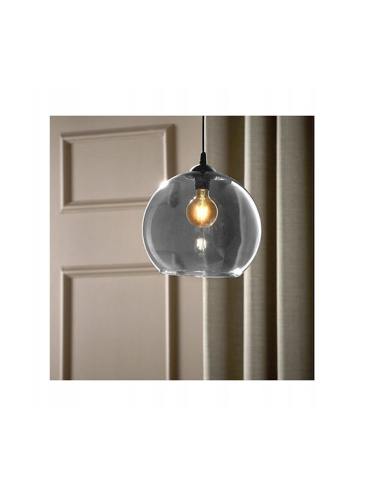 TK Lighting Cubus Pendant Light Black with Socket E27