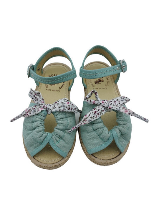 Vulladi Kindersandalen Türkis