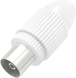 HAMA Plug Coaxial female Whitr (00205214)