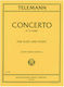 International Music Company Telemann - Concerto In G Major Παρτιτούρα για Πιάνο / Πνευστά