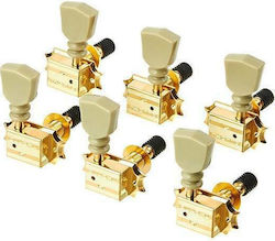 Schaller SC501186 Stimmwirbel Für E-Gitarre Gold