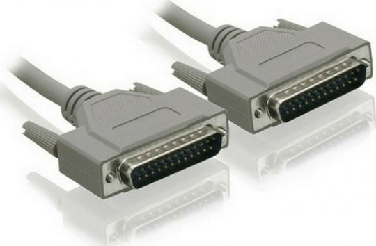 Tele Καλώδιο RS232 25-pin male σε Serial 36-pin male 5m JCR-405 1τμχ