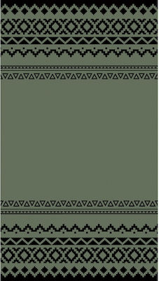 Palamaiki Beach Towel Cotton Green 160x90cm.