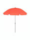 Garten & Terrassen Sonnenschirm Bodenständer Rund Metall Κοραλί Ø2m 833095