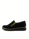 Damen Slip-Ons Total Schwarz