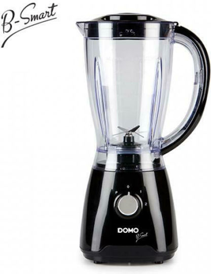 Domo DO441BL Blender Cu Cană Din Plastic 1,5 L 500W Negru