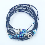 Kymi Christening Charm Bracelet Blue 50pcs