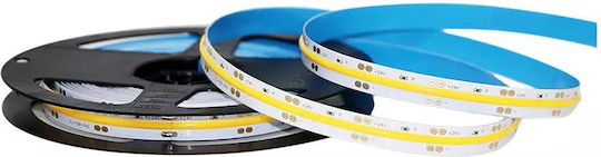 V-TAC LED Strip 24V Warm White Light 5m Type COB