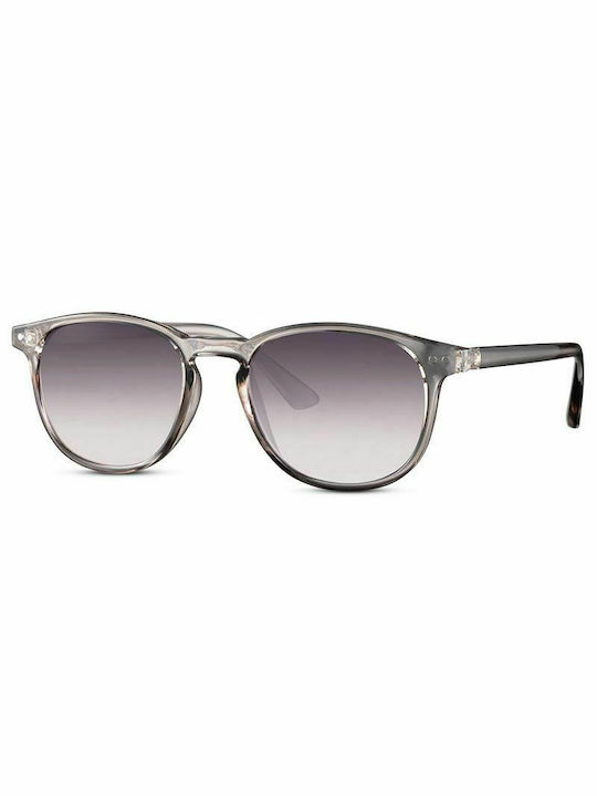 Solo-Solis Men's Sunglasses with Gray Metal Frame and Gray Gradient Lenses NDL6072