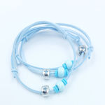 Kymi Christening Charm Bracelet Light Blue 50pcs