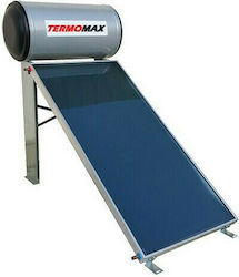 Termomax 160 Liter Glass Tank Solar Water Heater with Double Heating Sources and 2m² Solar Collector