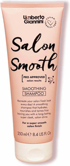 Umberto Giannini Salon Smooth Shampoos Reconstruction/Nourishment & Hydration for All Hair Types 250ml