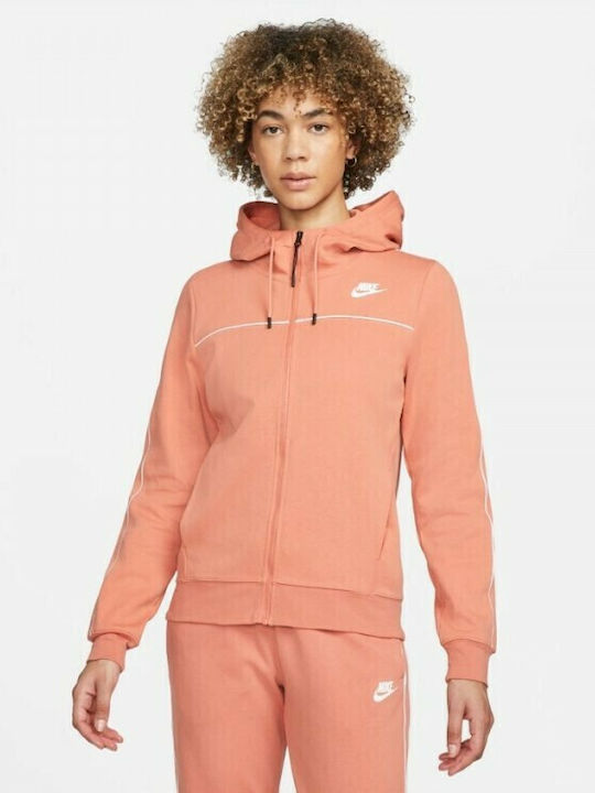 Nike Millennium Γυναικεία Ζακέτα Φούτερ με Κουκ...