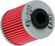 K&N Motorradölfilter Kawasaki/Suzuki/Beta