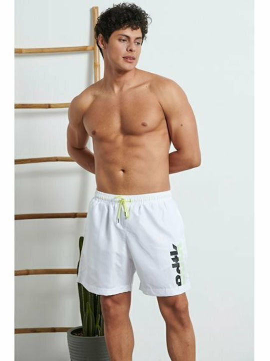 Men's Swimwear Shorts White