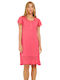 Harmony Summer Cotton Women's Nightdress Coral