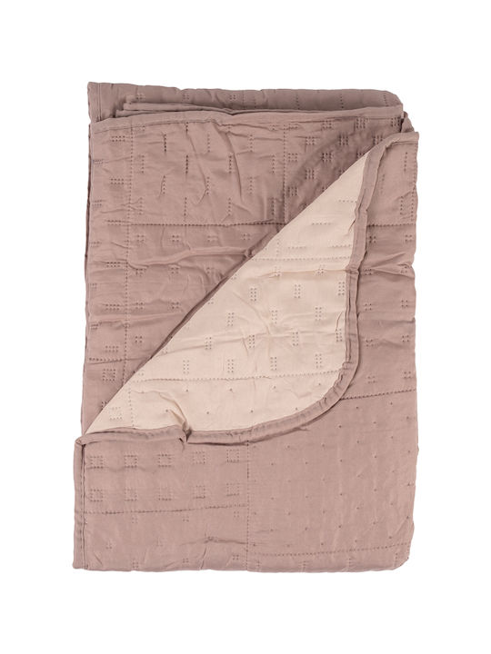 Kipper Sam Coverlet Queen Size Microfiber Moca ...