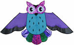 Premier Kites Αναδιπλούμενος Χαρταετός Holographic Purple Owl Υφασμάτινος με Σπάγο & Τσάντα Αποθήκευσης