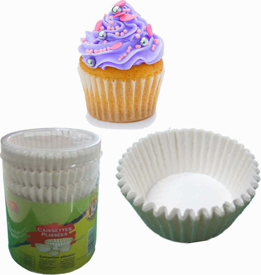 AGC Karamellpapiere für Cupcakes Papier 10.5x10.5cm 109019 125pcs