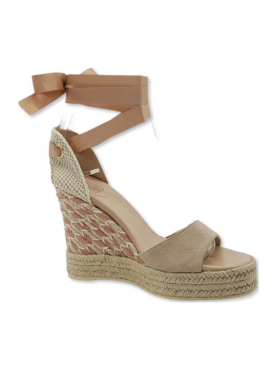 Exe Mykonos Damenplattformen Beige