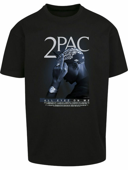 Mister Tee All F*ck the World 2.0 T-shirt Μαύρο Βαμβακερό